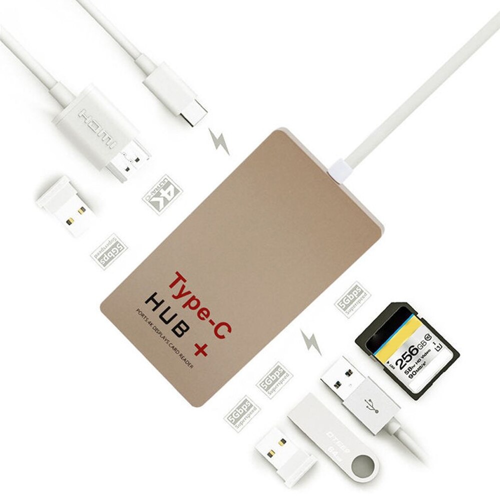 ٱ 5  1 ޺ Ÿ C  Male to 4K HDMI USB 3...